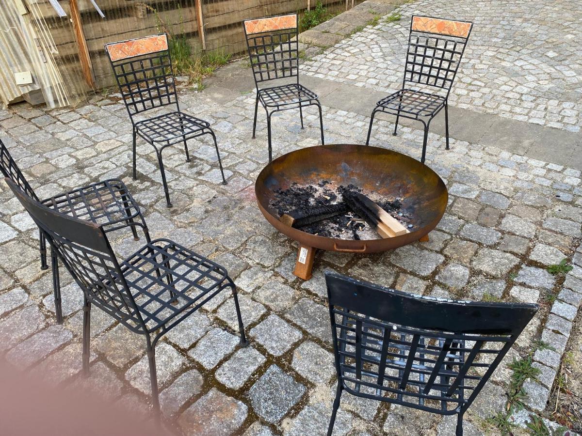Ferienwohnung Wachstube Mit 3 Schlafraeumen Im Rittergut Leppersdorf Wachau Exteriör bild