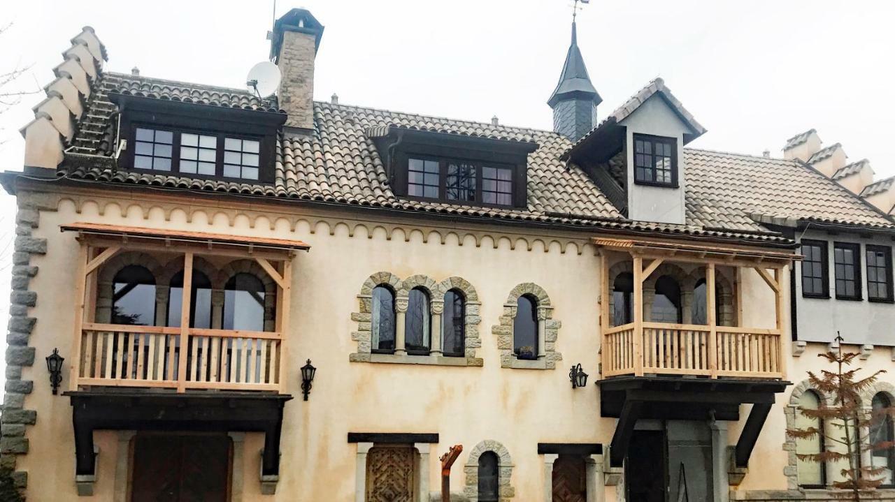 Ferienwohnung Wachstube Mit 3 Schlafraeumen Im Rittergut Leppersdorf Wachau Exteriör bild